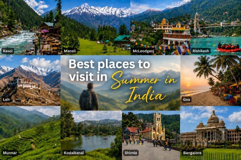 10 Best places to visit in summer in India
