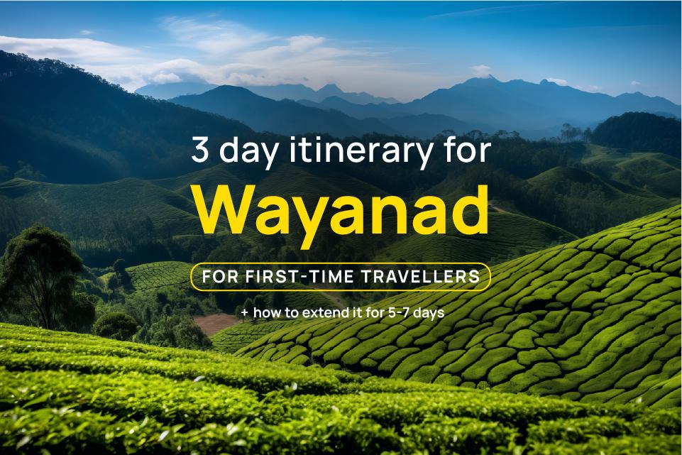 The Perfect 3-Day Wayanad Itinerary for First-Time Travellers