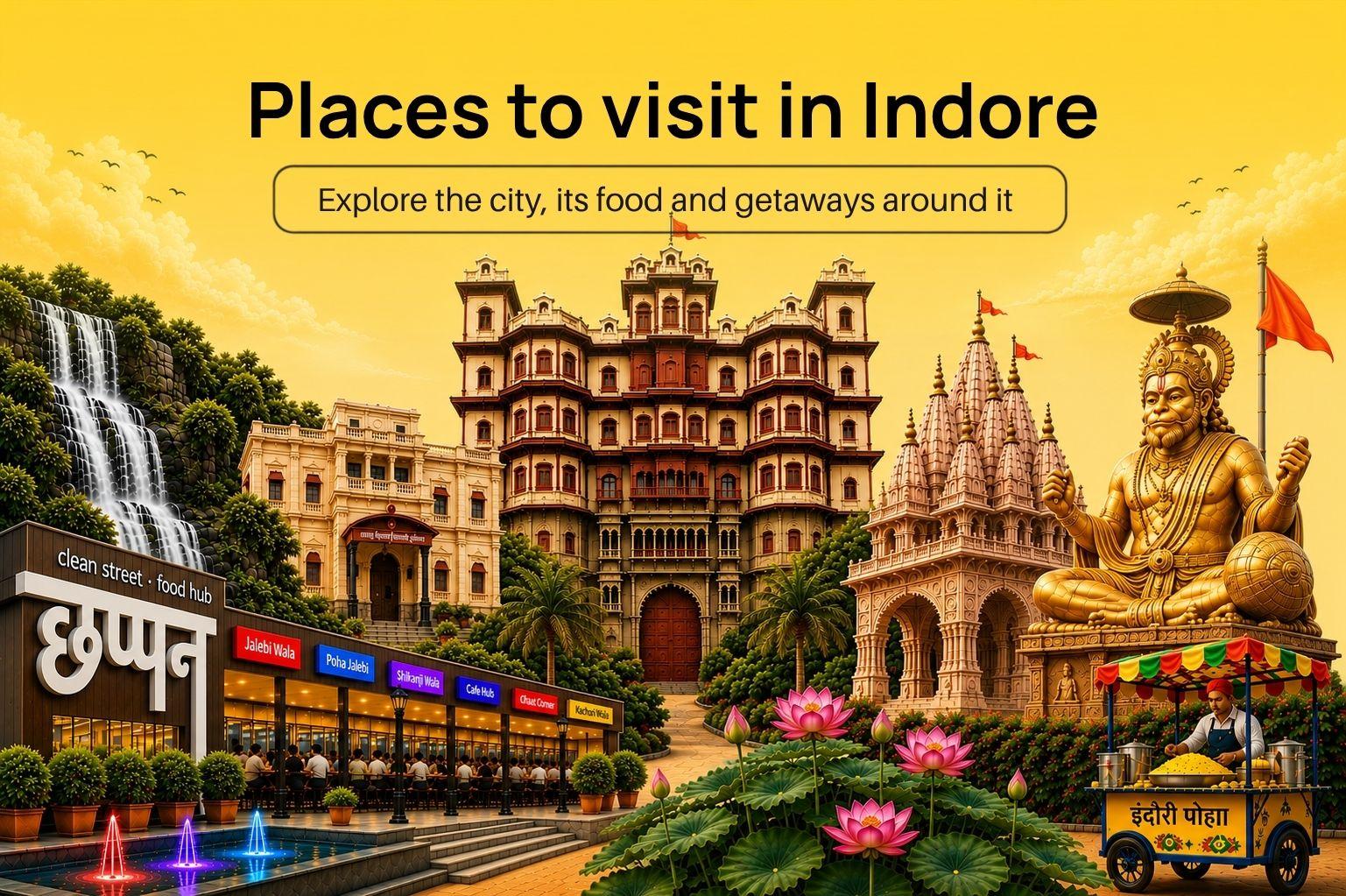 Places to visit in Indore: Explore the city, its food and getaways around it