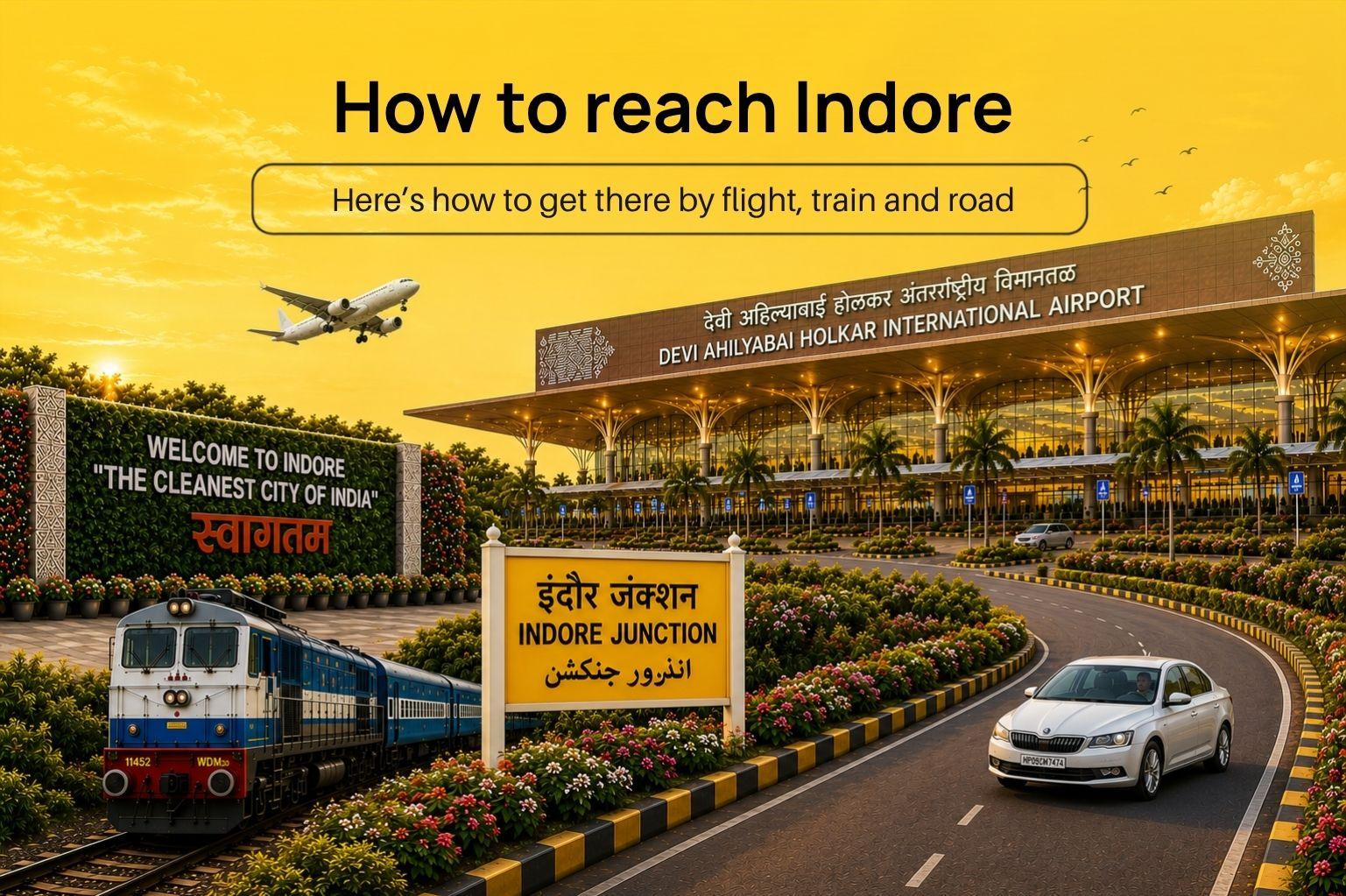 How to reach Indore: Here’s how to get there by flight, train and road
